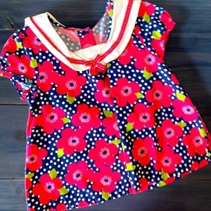 Gymboree flower collared dress